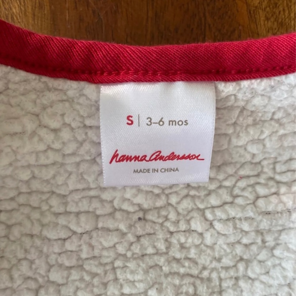 Hanna Andersson Sherpa sleep sack 3-6 month - Picture 3 of 5